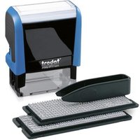 Trodat Printy 4912 Typo Self Inking DIY Stamp Max Plate Size 47x18mm Black ink - 43197