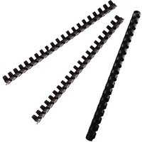 Fellowes Apex 6201101 Black Plastic Comb 12mm 100pk 26633J
