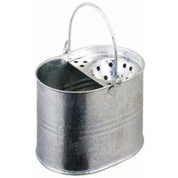 ValueX Galvanised Steel Bucket With Wringer 13 Litre - 0907006