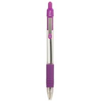 Zebra Z-Grip Retractable Ballpoint Pen 1.0mm Tip Violet (Pack 12) - 22280