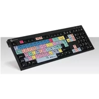 LogicKeyboard Adobe Premiere Pro CC Nero Slim Line - keyboard - Windows - QWERTY - UK - black Input Device