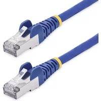 StarTech.com 50cm Blue CAT8 Ethernet Cable Snagless RJ45 25G/40G 2000MHz 100W PoE++ S/FTP 26AWG Pure Bare Copper Wire LSZH Shielded Network Patch Cord w/Strain Reliefs Individually Tested