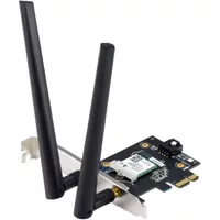 ASUS PCE-BE6500 Ultrafast WiFi 7 Bluetooth 5.4, WPA3 Network Card - 90IG09G0-MO0B00