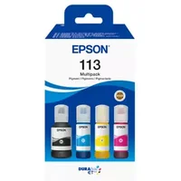Epson 113 EcoTank 4-colour Multipack Black Cyan Magenta Yellow Pigment-based ink Pigment-based ink 65 ml 1 pc(s) Multi pack