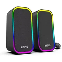 Marvo SG-285 Havoc20. Recommended usage: PC. Audio output channels: 2.0 channels. Connectivity technology: Wired. RMS rated power: 6 W Frequency range: 150 - 20000 Hz. Remotely operated Product colour: Black