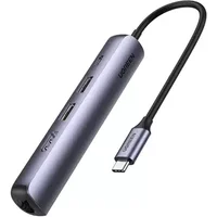 Ugreen 10919 laptop dock/port replicator Wired USB 3.2 Gen 1 (3.1 Gen 1) Type-C Grey