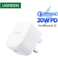 Ugreen PD Fast Charger UK (White)