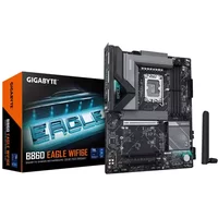 Gigabyte B860 EAGLE WIFI6E Intel 1851 Socket Motherboard, ATX, 4x DDR5 Slots, 3x M.2 Sockets, Fitted I/O Shield, 2.5GbE LAN, Wi-Fi 6E - -