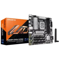 GIGABYTE B860M DS3H WIFI6E Motherboard - Intel Core Ultra Series CPUs, 5+1+2+1 Phases VRM, up to 9066MHz DDR5, 1xPCIe 5.0 + 1xPCIe 4.0 M.2, 2.5GbE LAN, WIFI 6E, USB 3.2 Gen 2