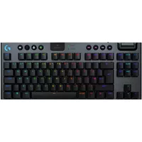 Logitech G G915 X LIGHTSPEED keyboard Gaming USB + RF Wireless + Bluetooth QWERTY UK English Black