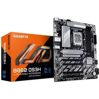 GIGABYTE B860 DS3H Motherboard - Supports Intel Core Ultra CPUs, 8+1+2+2 phases VRM, up to 9066MHz DDR5, 1xPCIe 5.0 + 1xPCIe 4.0 M.2, 2.5 GbE LAN, USB 3.2 Gen 2x2