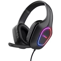 Trust GXT 416 Zirox RGB Wired Stereo Gaming Headset - Black