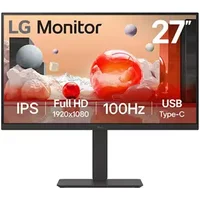 LG 27BA650-B 27" Full HD IPS 100Hz 5ms USB-C Height Adjustable Monitor with Speakers