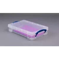 Really Useful Storage Box Plastic Lightweight Robust Stackable 4 Litre