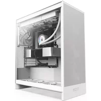 NZXT H7 Flow (2024) White Mid Tower Case - CM-H72FW-01