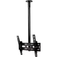 B-Tech Universal Flat Screen Ceiling Mount with Tilt (VESA 400) - 1m 50mm Pole