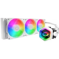 Cooler Master MasterLiquid 360mm ARGB AIO Liquid Coolor - White