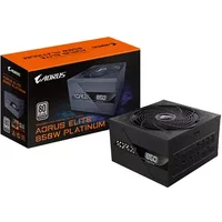 Gigabyte AORUS ELITE 850W PSU - Fully Modular, 80 PLUS Platinum, ATX 3.1, PCIe 5.0 Ready, 12VHPWR, Silent 120mm FDB Fan, 10-Year Warranty - PC Power Supply - ATX 3.1