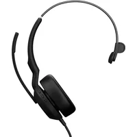 Jabra Evolve2 50 Headset Wired Head-band Office/Call center USB Type-C / USB Type-A Bluetooth Black