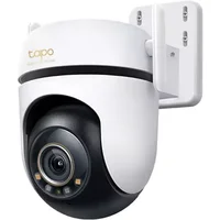 TP-Link Outdoor Pan/Tilt Security Wi-Fi Camera SPEC: 3K 5MP (2880x1620) 2.4 GHz 2 External Antennas 1 Ethernet Port Horizontal 360 IP security camera Outdoor Wired & Wireless 29.9 m External Wall