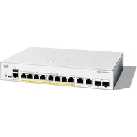 Cisco Catalyst 1200-8FP-2G Smart Switch 8 Port GE Full PoE 2x1GE Combo Limited Lifetime Protection (C1200-8FP-2G) Managed L2/L3 Gigabit Ethernet (10/100/1000)