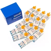 Astroplast Pull N Open Washproof Pilferproof Plasters with Yellow Clip 7.2cm x 2.5cm (Box 15 x Clip 10) - 1203013