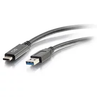 C2G 10ft (3m) USB-C® to USB-A 3.2 Gen 1 (5Gbps) Cable M/M - Black