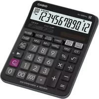 Casio Dj-120D Plus 12 Digit Desktop Calculator Black - Dj-120Dplus-W-Ep