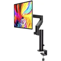 Urban Factory FLEXEE LIGHT SINGLE: Evolutive Single Monitor Arm Clamp/Grommet 8 kg 81.3 cm (32") 100 x 100 mm Height adjustment Black
