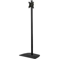 B-Tech Universal Flat Screen Floor Stand (VESA 100 x 100) - 1.6m 50mm Pole