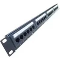 connektgear 24 Port Patch Panel (CAT6) IDC Punch Down 19 inch