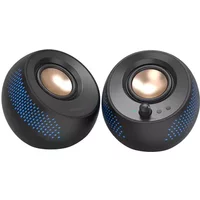 Creative Labs Pebble X Full Range Wired 15W Speakers - Black