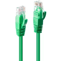 Lindy 15m Cat.6 U/UTP Network Cable Green