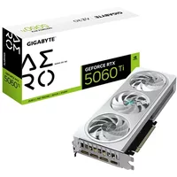 GIGABYTE GeForce RTX 5060 Ti AERO OC 8G Graphics Card - 8GB GDDR7, 128bit, PCI-E 5.0, 2647MHz Core Clock, 3 x DisplayPort, 1 x HDMI, GV-N506TAERO OC-8GD