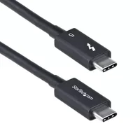 StarTech.com 2.6ft (80cm) Thunderbolt 5 Cable, 80Gbps/Up to 120Gbps, 240W PD, 8K 60Hz, Certified Thunderbolt Cable - Compatible w/Thunderbolt 4/USB4/USB-C
