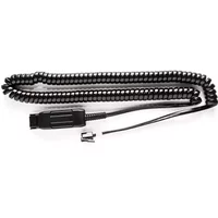 V7 BL-12+P telephone cable 2 m Black