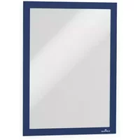 Durable Duraframe Save A4 Blue PK10 - Literature Displays - Self Adhesive Frames