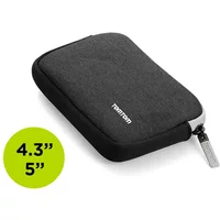 TomTom Universal Case. Maximum screen size: 12.7 cm (5") Case type: Sleeve case Product colour: Black Grey