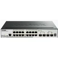 D-Link 20-Port Gigabit Stackable Smart Managed Switch including 2 x 10G SFP+ & 2 x SFP