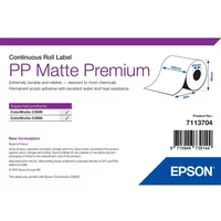 Original Epson PP Matte Premium 105mm x 29m Continuous Label Roll (7113704)