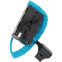Kondor Blue D Tap to Sony L Series Dummy Battery NPF Cable - Blue