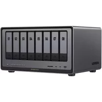 Ugreen NASync DXP8800 Plus NAS Desktop Intel® Core™ i5 i5-1235U 8 GB DDR5 0 TB UGOS Pro Black
