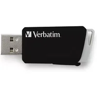 Verbatim Store 'n' Click - USB 2.0 Drive 3.2 GEN1 da 32 GB - Black. Capacity: 32 GB Device interface: USB Type-A USB version: 3.2 Gen 1 (3.1 Gen 1) Read speed: 80 MB/s Write speed: 25 MB/s. Form factor: Slide. Weight: 9 g. Product colour: Black