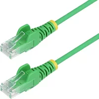 StarTech.com 10m Green Slim CAT6 Ethernet Cable Snagless 100W PoE UTP LSZH 28AWG Pure Bare Copper Wire Slim RJ45 Network Patch Cord w/Strain Reliefs Individually Tested