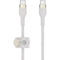 Belkin Boostcharge Pro 1m Flex USB C Male to USB C Male White (CAB011BT1MWH)
