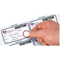 Avery Self-Adhesive Paper Badges with Time-Expiring Dots (Pack 1000) - 4852E-THR