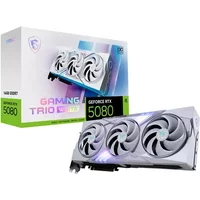 MSI GAMING GEFORCE RTX 5080 16G TRIO OC WHITE graphics card NVIDIA 16 GB GDDR7