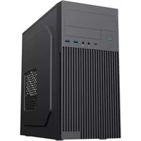 CiT Mentor Micro-ATX Office PC Case With USB Type C and 80mm Rear Black Fan Included - Micro-ATX Case - Office Case