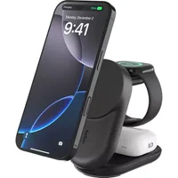 Belkin WIZ037MYBK. Charger type: Indoor Power source type: USB Charger compatibility: Headphones Smartphone USB Type-C ports quantity: 1 Wireless charging Fast charging. Cable length: 1.5 m Product colour: Black
