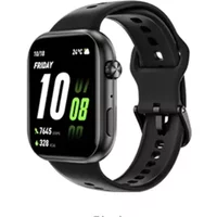Honor InfoWear Watch 2i. Display diagonal: 4.7 cm (1.85") Display technology: AMOLED Display resolution: 390 x 450 pixels Touchscreen. Battery capacity: 330 mAh. Weight: 26 g. Waterproof up to: 10 m Band colour: Black